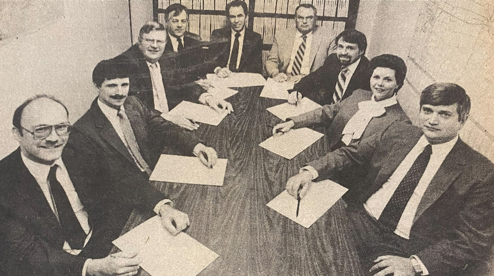 WDM-History Historical photo of Meriwether partners of the West Des Moines office
